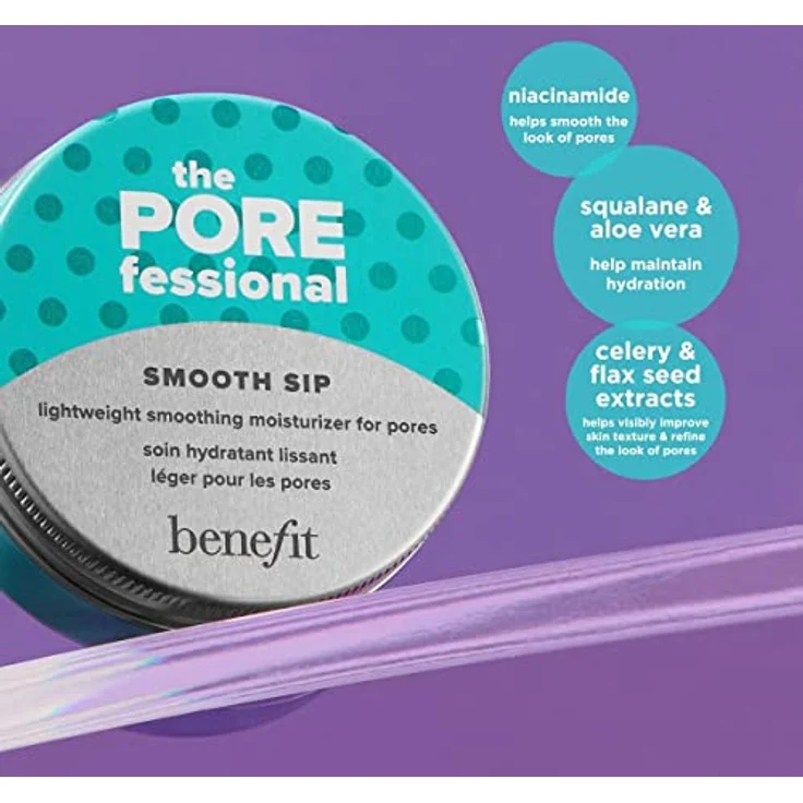 Benefit Die Porefessional leichte glättende Feuchtigkeitscreme für Poren, wasserbasierte Gel-Creme, klinisch erprobt - 50ml – Bild 2