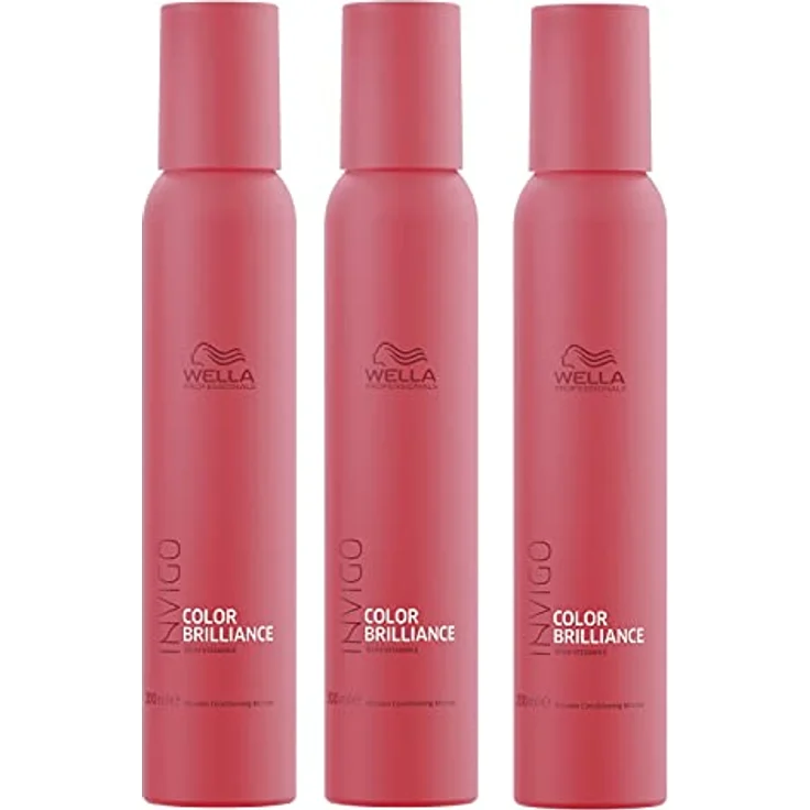 Wella Professionals Invigo Color Brilliance Vitamin Conditioning Mousse, 200 ml – Bild 2