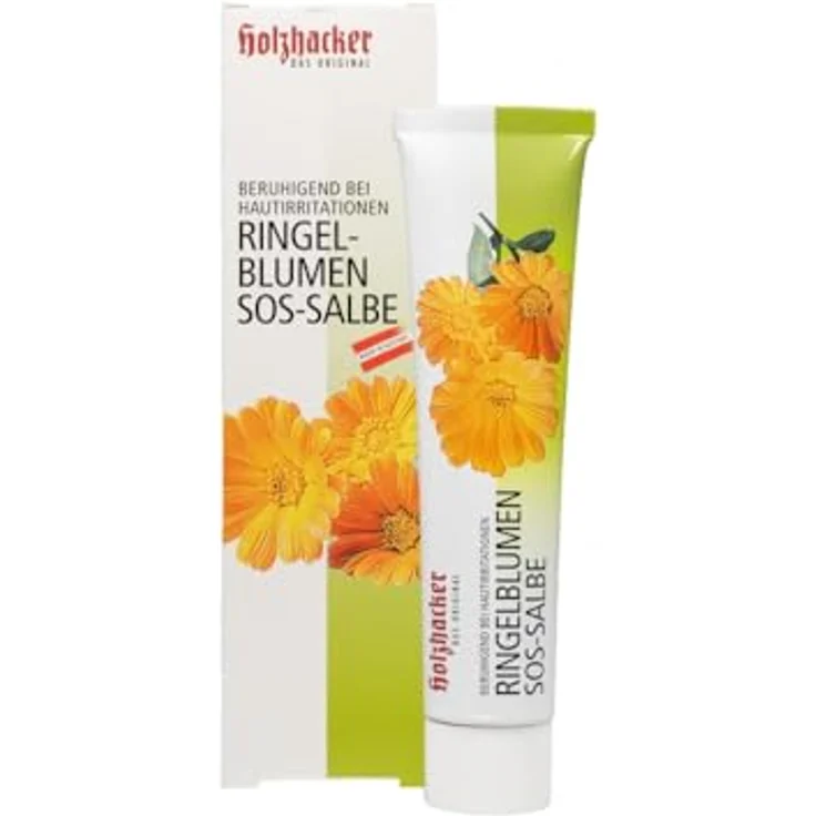 HAGER PHARMA GMBH Riviera Ringelblumensalbe 75 ml - rezeptfreie Gesichtscreme zur Hautpflege – Bild 1