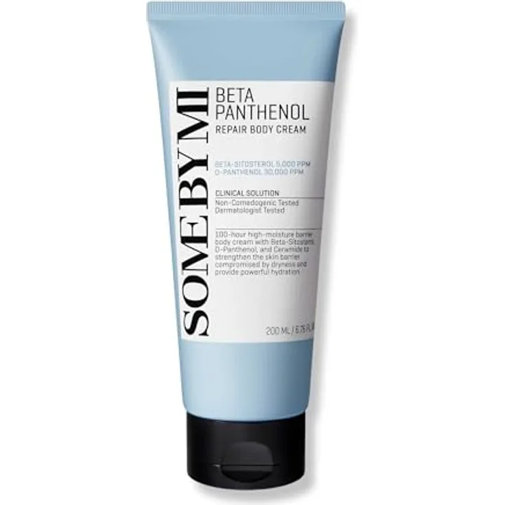 SOME BY MI Beta-Panthenol Repair Körpercreme 200ml – Beruhigende, feuchtigkeitsspendende Lotion für empfindliche Haut – Lindert Rötungen, stärkt die Hautbarriere – Koreanische Hautpflege