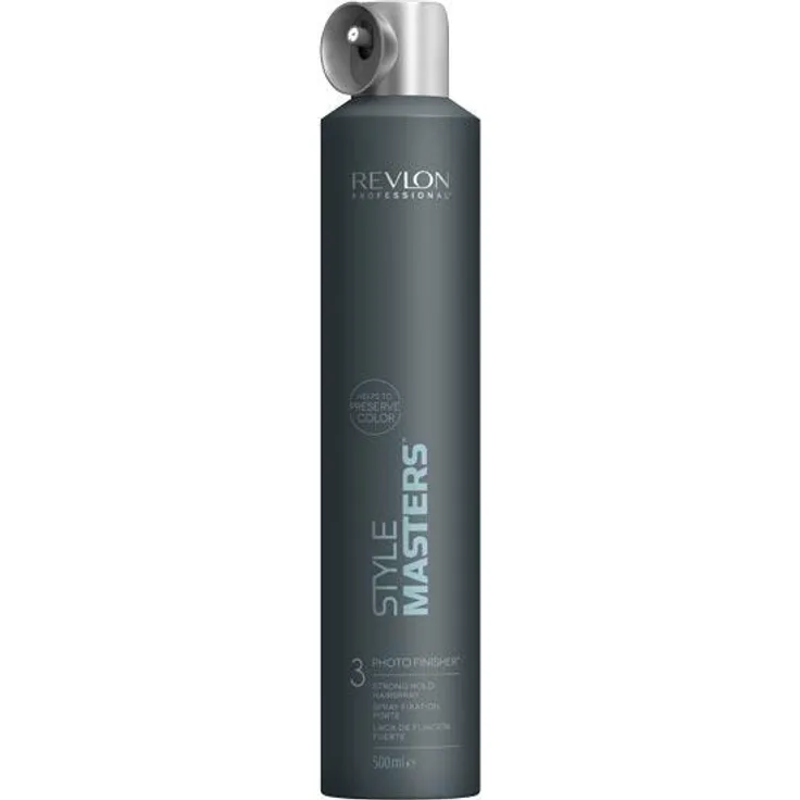 Revlon Professional Style Masters Photo Finisher Hairspray, Haarspray mit starkem Halt, 500 ml, Farbschutz & rückstandsfreies Kämmen