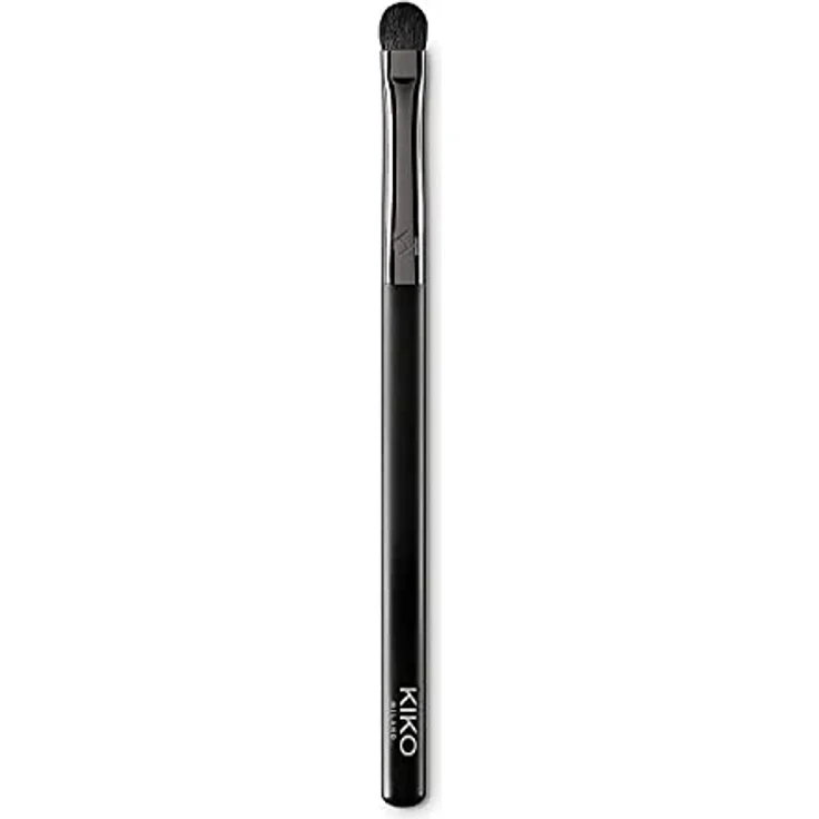KIKO Milano Eyes 52 Powder Shader Brush, Augenkonturpinsel mit Naturborsten für Puderlidschatten, flach und hochdeckend
