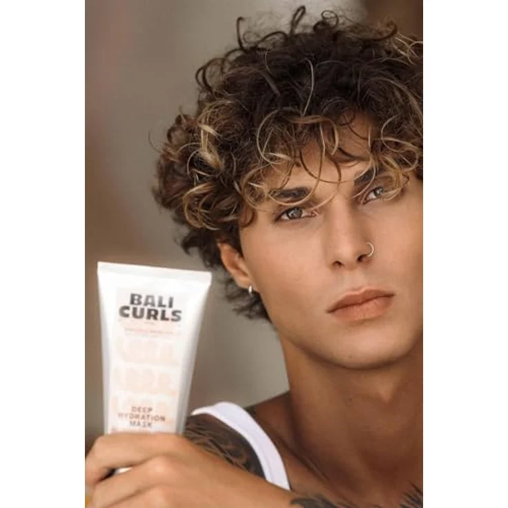 Bali Curls BALI CURLS Deep Repair Mask – Vegane Haarmaske mit Sheabutter, Kokosöl & Avocadoöl – Tiefenpflege für Locken & trockenes Haar mit Ylang-Ylang-Extrakt – 200 ml – Bild 4