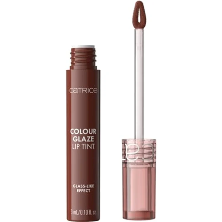 Catrice Colour Glaze Lip Tint Hochpigmentiertes Lipgloss, Farbton 050 Mocha Memory, 3 ml, vegan und langanhaltend – Bild 2