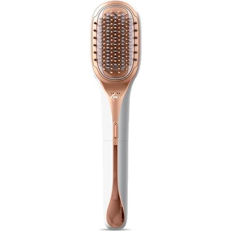 Rowenta Hair Therapist CF9920, Dampfbürste zur Reparatur und Stärkung von beschädigtem Haar, gesund und glänzend, weiß – Bild 2