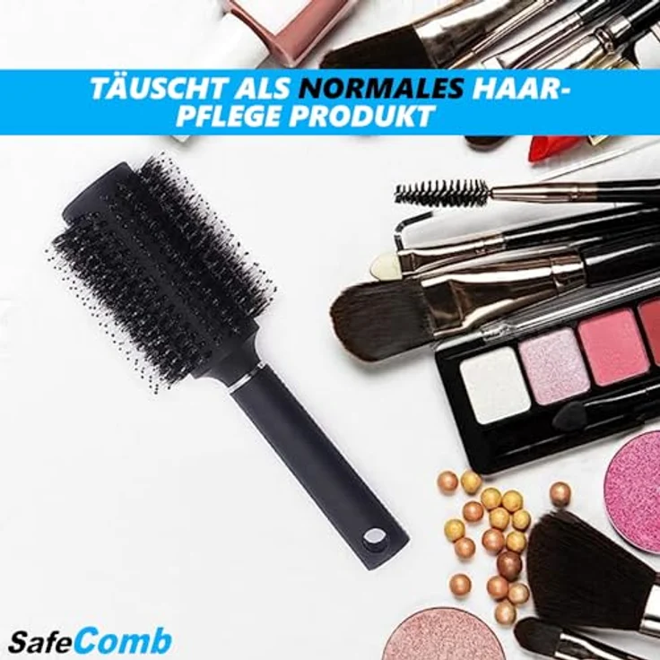SafeComb Haarbürste mit Geheimfach Geldversteck Geheimversteck, Wertsachen Geld Safe Tresor Versteck – Bild 4