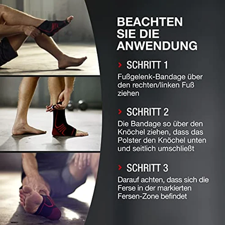 Hansaplast Sport Fußgelenk Bandage M - Preisvergleich – Bild 5