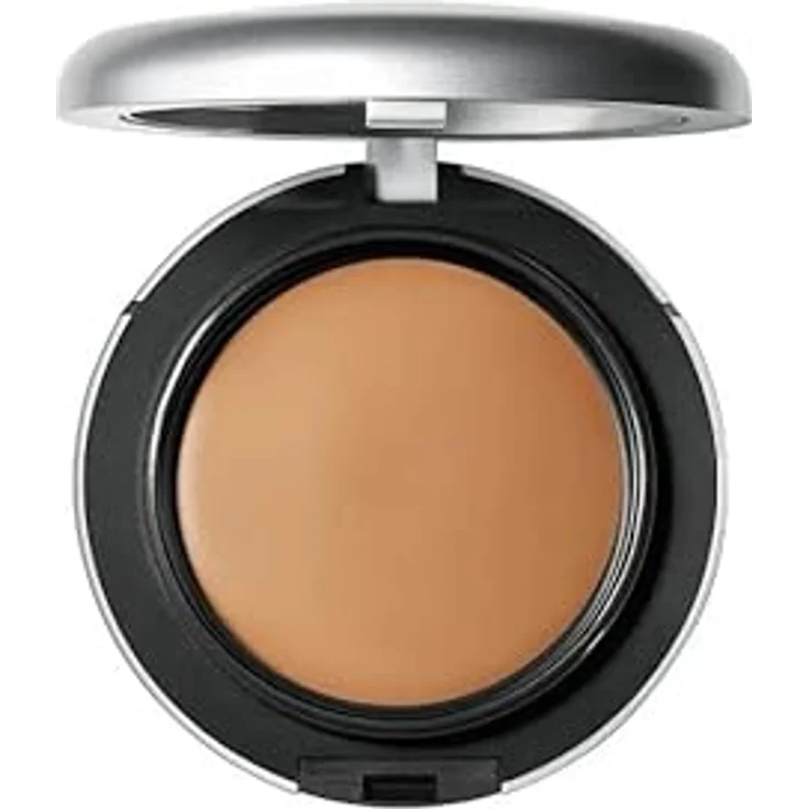 MAC Cosmetics Studio Fix Cream-to-Powder Foundation, Hybrid Puder-Foundation mit mittlerer Deckkraft, Farbton N18, 10 g – Bild 3