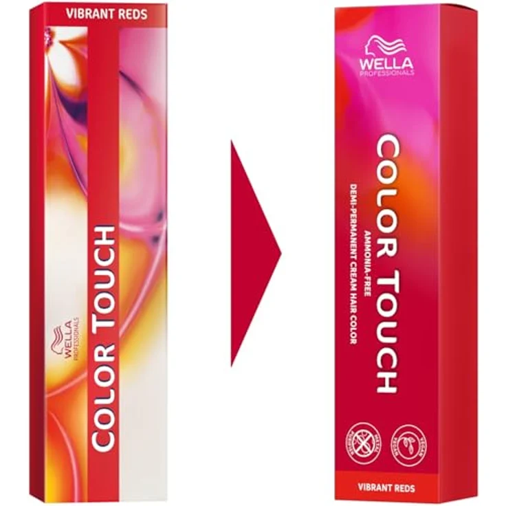 Wella Professionals Color Touch Vibrant Reds 10/6, demi-permanente Haartönung in hell-lichtblond violett, 60 ml – Bild 2