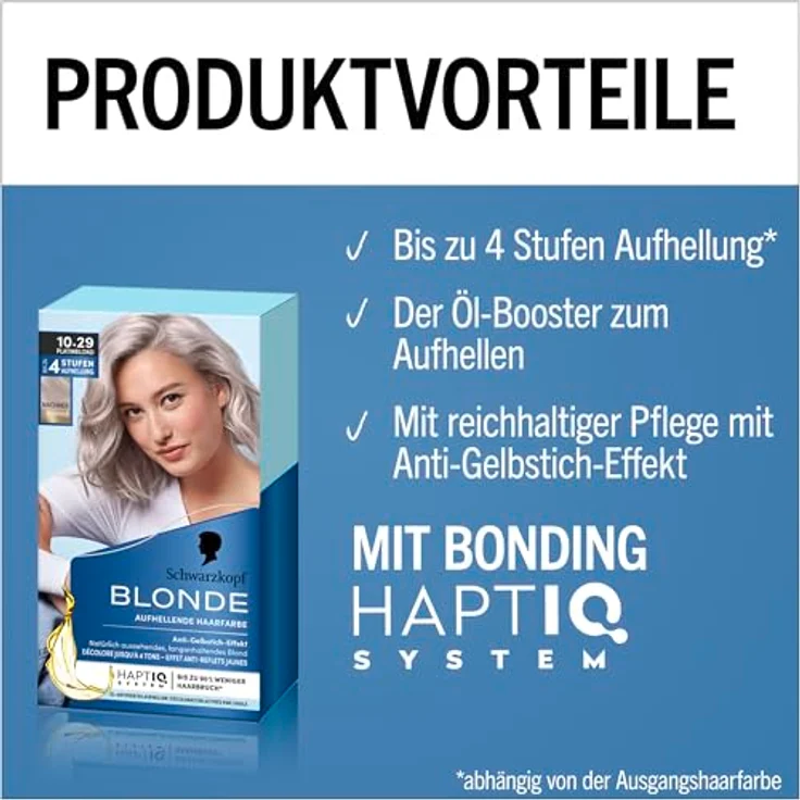 Blonde Aufheller 10.29 Aufhellende Farbe Platinblond Stufe 3 Aufhellung & Blondierung 142 ml – Bild 5