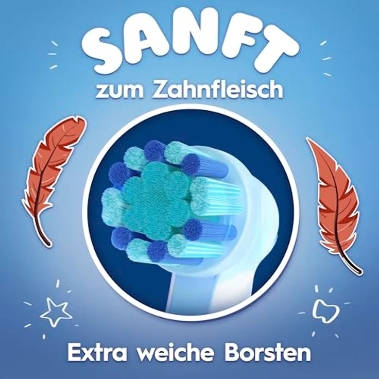 Oral-B Elektrische Kinderzahnbürste Pro Kids König der Löwen, Sensitiv+ Modus, extra weiche Borsten – Bild 6