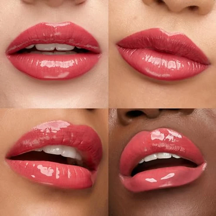 KIKO Milano Unlimited Double Touch, langanhaltender flüssiger Lippenstift, Farbe 110 Spicy Rose, 6 ml, schnell trocknend, glättet Falten und Unebenheiten – Bild 4