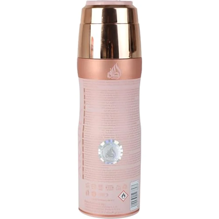 Lattafa Asdaaf Ameerat Al Arab Prive Rose, Parfümiertes Deodorant Spray für Damen, 200 ml, Blumig, Fruity, Musky, Sweet – Bild 3