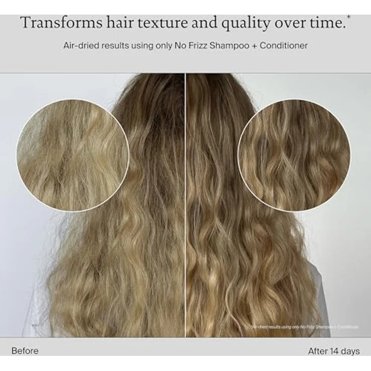 Living Proof No Frizz Conditioner 60ml, silikonfreier glättender Conditioner für alle Haartypen, feuchtigkeitsspendend und frizzreduzierend – Bild 3
