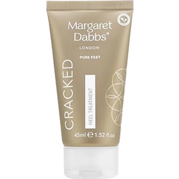 Margaret Dabbs PURE Cracked Heel Treatment Balm, 45ml, veganer Fußbalsam mit Oregano-Duft zur Reparatur und Schutz rissiger Fersen