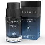 Bugatti Parfüm Dynamic Move Blue 100ml I Zitrisch-aromatisches Eau de Toilette I Herren-Duft mit belebender Kombination aus Lavendel, Zitrone & Moschus I maritim, frisch & sinnlich-warm