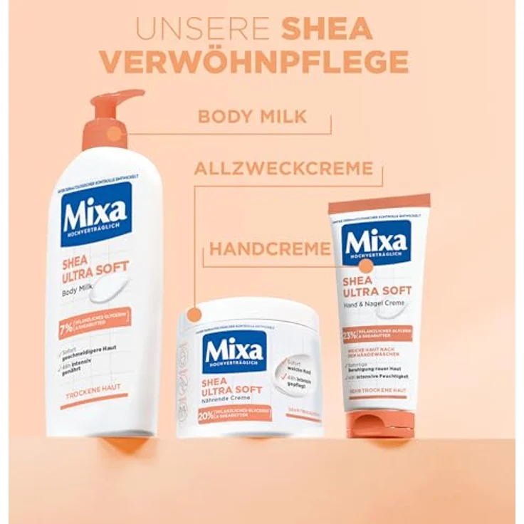 Mixa Shea Ultra Soft Bodylotion 250 ml – Bild 8