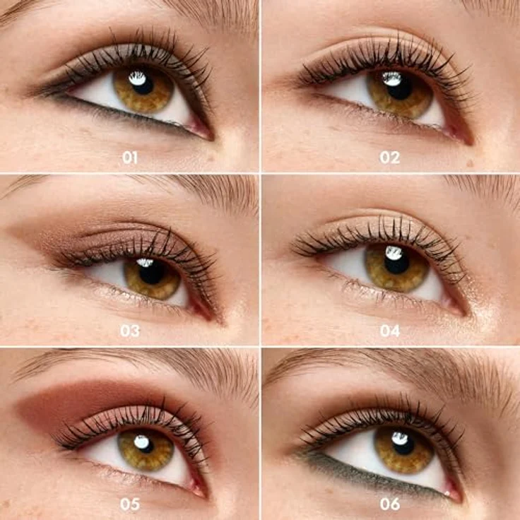 essence SATIN BLEND Gel-Eyeliner wasserfest, Farbton 03 Bronzed Shimmer, 0.22 g, präzise Anwendung und satte Farben – Bild 8