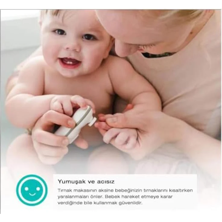 BBLÜV Trimö elektrische Nagelfeile für Kinder, sicher und handlich, geeignet ab Geburt – Bild 8
