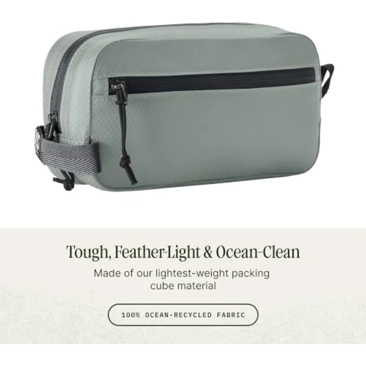 Eagle Creek Pack-It Kulturbeutel XS, silberfarben, 20 cm x 6 cm x 10 cm aus 100% Polyester – Bild 3