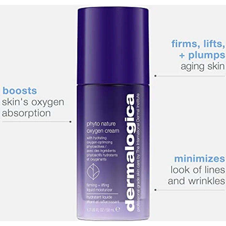 Dermalogica Phyto Nature Oxygen Cream 50ml - Polstert auf und spendet Feuchtigkeit für ultraglatte Haut – Bild 2