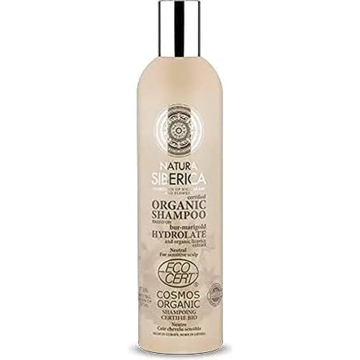 Natura Siberica Natura Siberica Certyfikowany, organiczny neutralny szampon do włosów. Do wrażliwej skóry głowy, 400.0ml