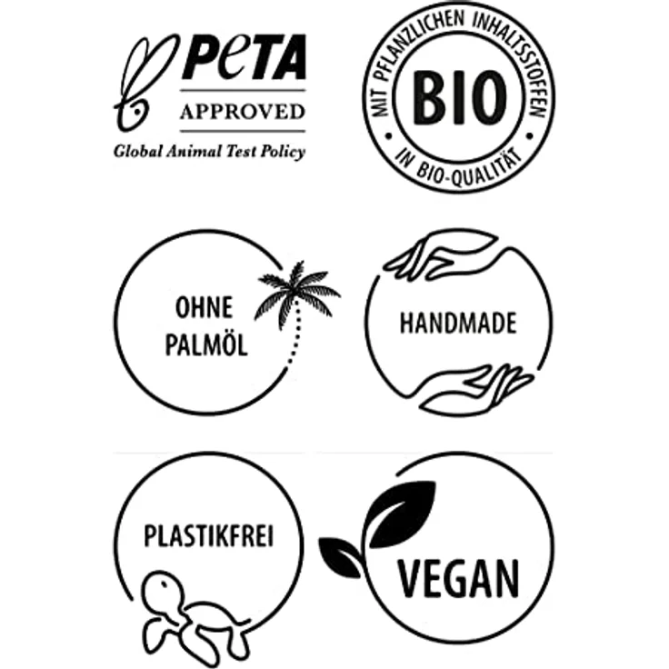 GREENDOOR Naturkosmetik Shampoo Bar Zitronenverbene 75g - Festes mildes Haarshampoo ohne Silikone, vegan mit Bio Sheabutter & Aloe Vera, natürliche Haarpflege unisex – Bild 3