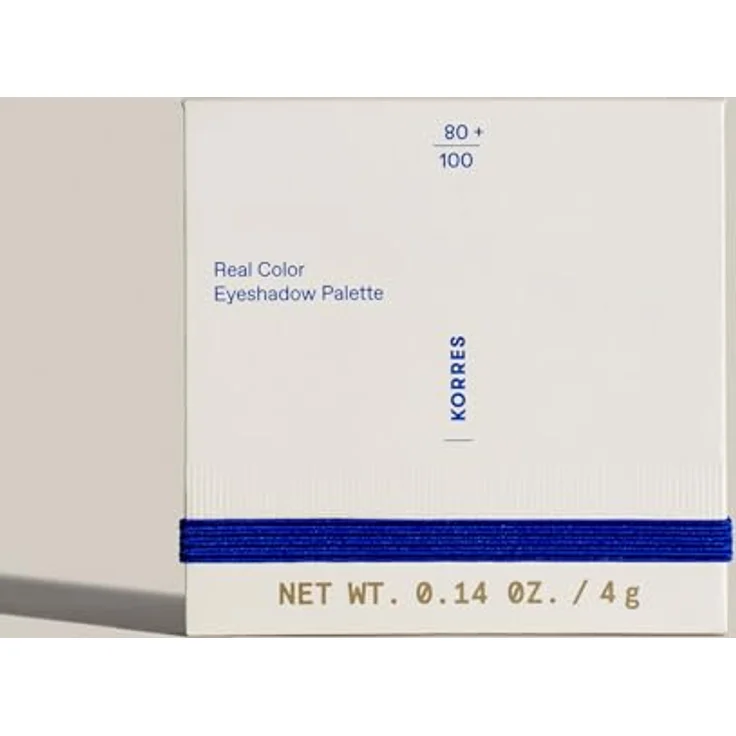 KORRES Real Color Eyeshadow Palette Forest Nudes 01, Lidschattenpalette mit 4 hochpigmentierten Naturtönen in matt, satiniert & metallisch, vegan, 4g – Bild 5