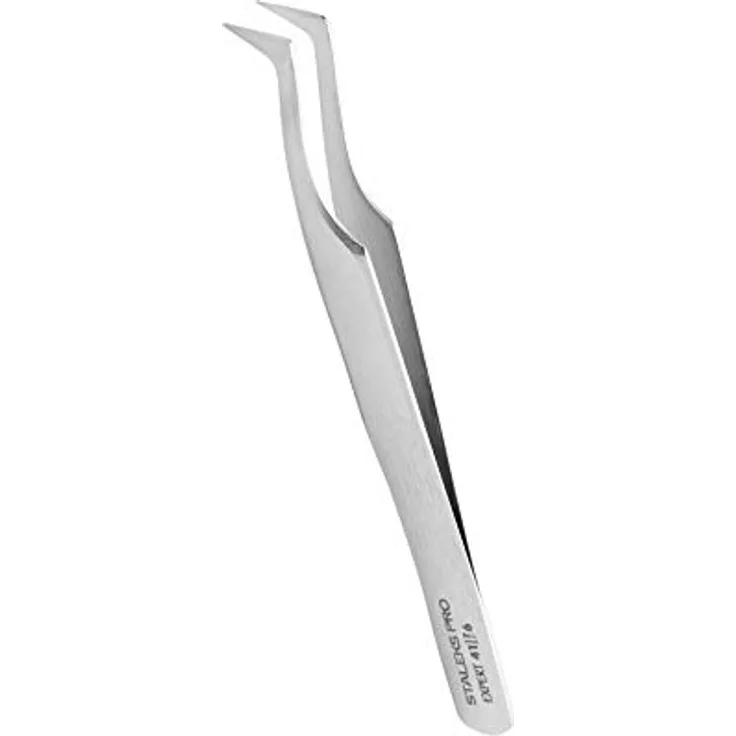 VJ Professionelle Wimpernpinzette für Kosmetikerin Wimpern Extensions Staleks