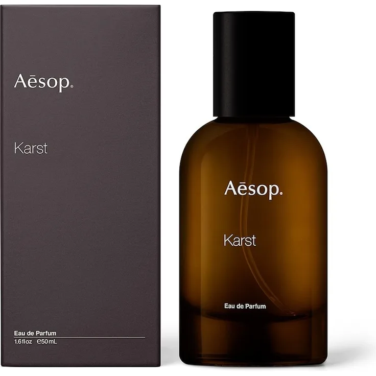 Aesop Karst Parfum 50 ml, Unisexduft mit herben, maritimen Noten und warmen Gewürzen