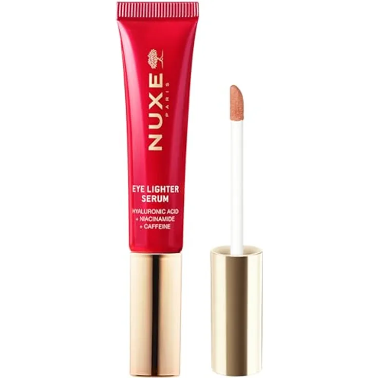 Nuxe Merveillance LIFT Eye Lighter Serum, aufhellendes Augenkonturserum mit Hyaluronsäure, 12 ml