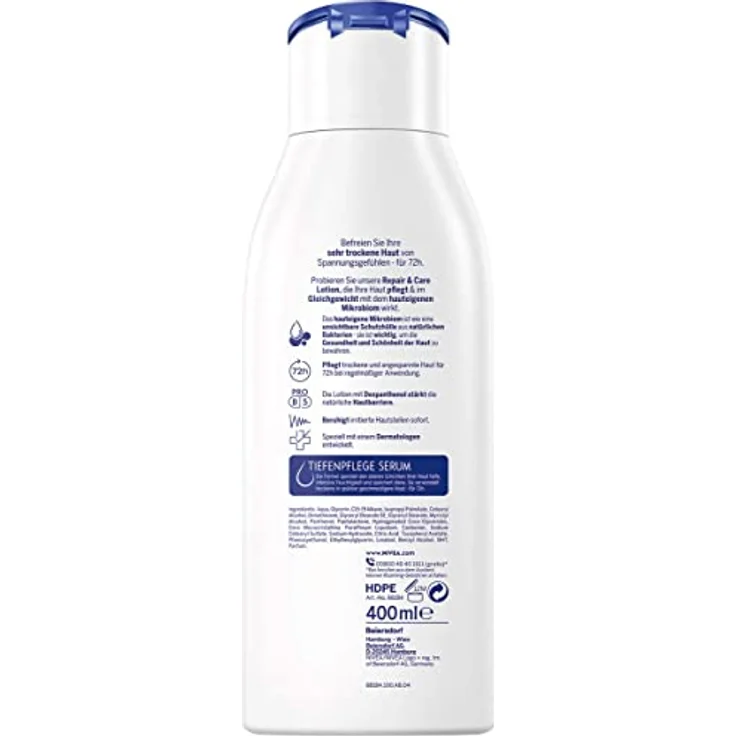NIVEA Repair & Care Body Lotion 400 ml  – Bild 2