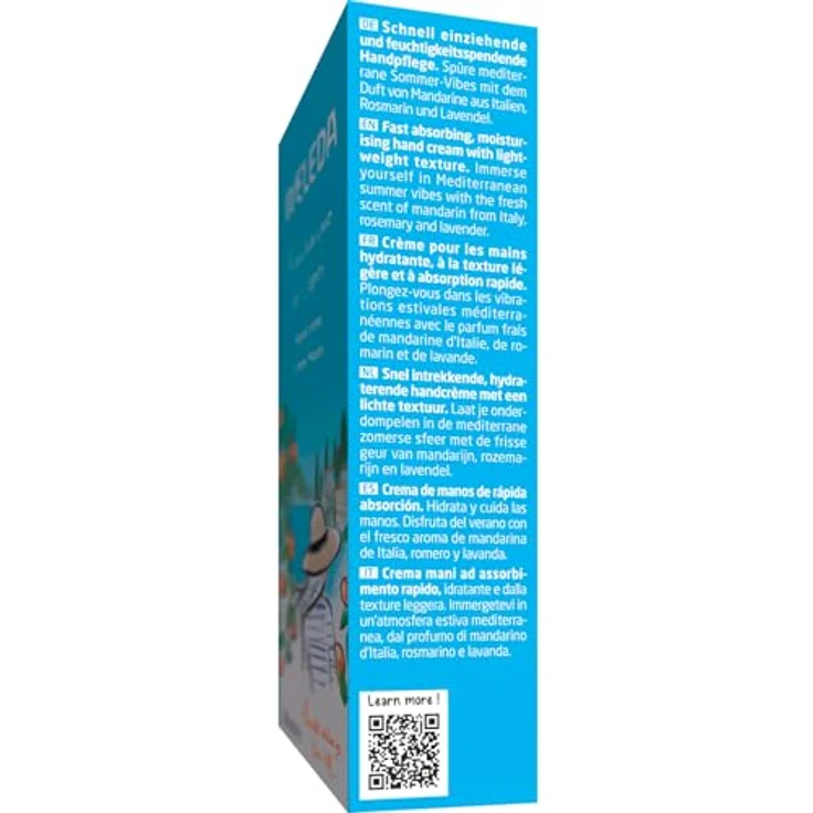 WELEDA Bio Mandarino di Capri Handcreme - Vegan, 50ml, mit Mandarine/Rosmarin Duft, für trockene Hände – Bild 2