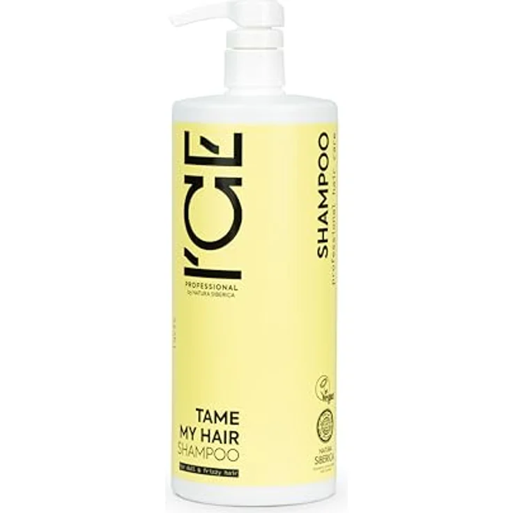 Natura Siberica ICE Professional Tame My Hair Shampoo, 1000 ml, Anti-Frizz Formel mit natürlichen Inhaltsstoffen – Bild 2