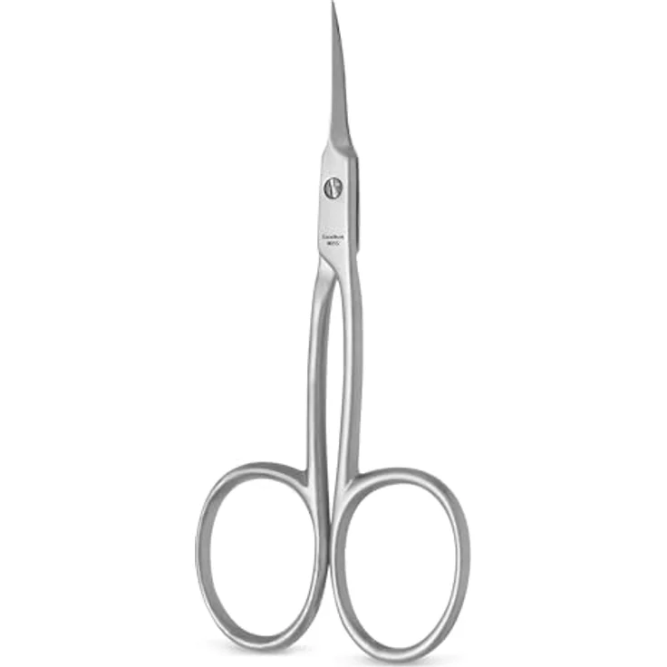 Excellent Solingen Nagelschere, Hautschere 9 cm, extra lang, superspitz, für präzise Maniküre und Pediküre – Bild 1