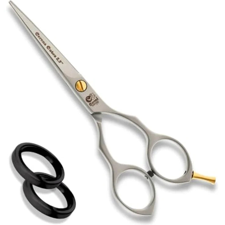 Cerena Cobra 5,5 Zoll Schere, aus rostfreiem Edelstahl, silber – Bild 2