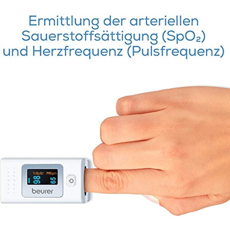 PO 35 Pulsoximeter Ermittlung der Herzfrequenz und arteriellen Sauerstoffsättigung Pulsmesser – Bild 3