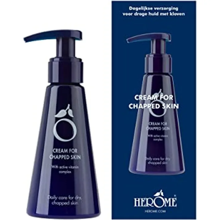 Herome Handcreme Für Rissige Haut (Chapped Skin) - Schützt und Pflegt Sehr Trockene Und Rissige Hände mit Sheabutter, Aloë Vera, Vitamin E und B5, Lanolin, Bisabolol und Allantoin - 120ml.