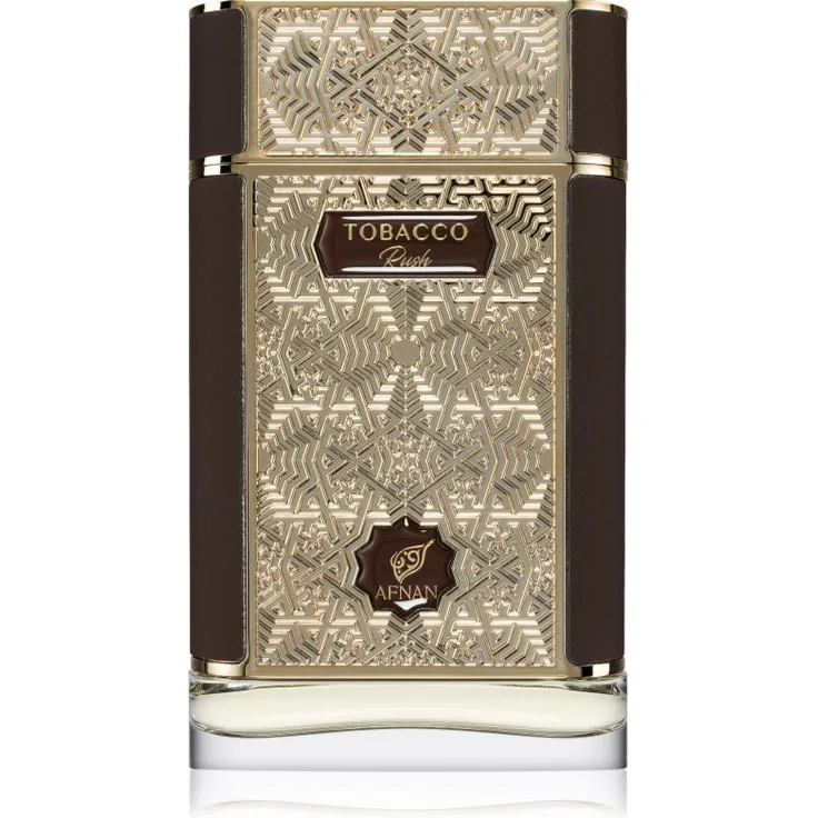 Afnan Tobacco Rush, Unisex Eau de Parfum EDP, 80 ml, würziger Fougère-Duft für kühles Wetter