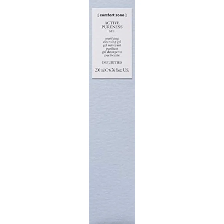 comfort zone ACTIVE PURENESS Cleanser Gel 200 ml, klärendes Reinigungsgel mit 3 % Gluconolacton für sanfte Peeling-Wirkung – Bild 2