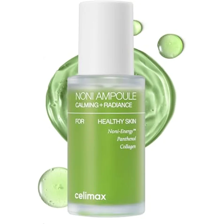 celimax The Real Noni Energy Ampulle mit 71,77% Noni Frucht-Extrakt, 30 ml – natürliche Antioxidantien für strahlenden Teint, geeignet für alle Hauttypen – Bild 1