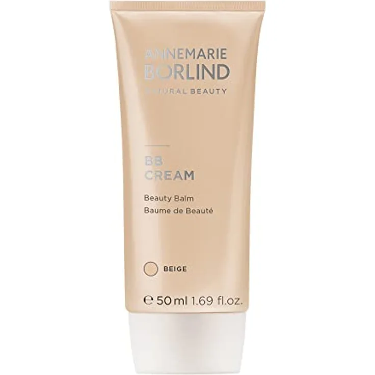 ANNEMARIE BÖRLIND TEINT EFFECTIVE NATURAL BEAUTY BB Cream Beauty Balm Beige (50 ml) - Getönte Tagespflege, Feuchtigkeitsspendend & Ausgleichend, Leichte Deckkraft, Gegen Vorzeitige Hautalterung, Vegan