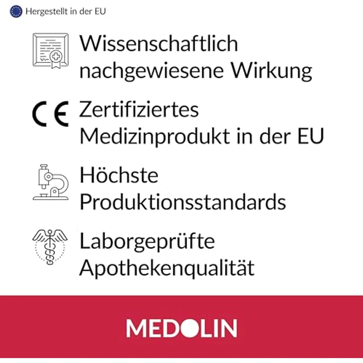Medolin Fußpilzgel 30 ml, Creme gegen Juckreiz & unangenehme Gerüche, mit natürlichen Inhaltsstoffen, zertifiziertes Medizinprodukt – Bild 5