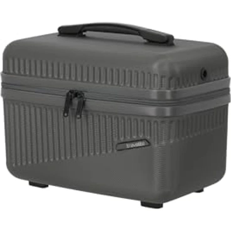 Travelite Beautycase Hartschale Handgepäck, Bali, Kosmetikkoffer mit Organizer- und Aufsteckfunktion, 36 cm, 17 Liter, Anthrazit – Bild 3