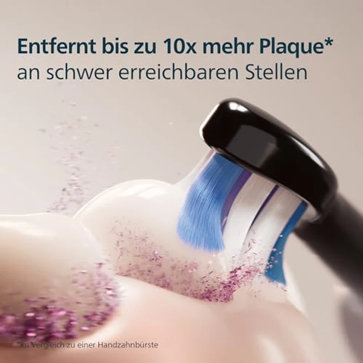 Philips Sonicare Sensitive HX6054/88, Ersatzkopf für elektrische Zahnbürsten, 4 Stück, für empfindliche Zähne – Bild 4
