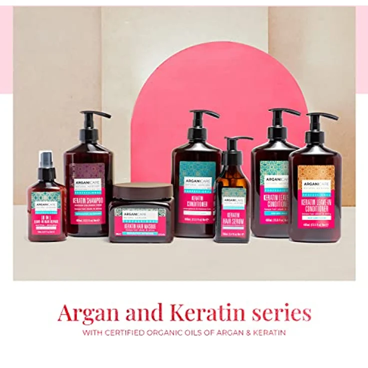 ArganiCARE Haarkur Keratin 500 ml, Preis/100 ml: 4.39 EUR – Bild 5