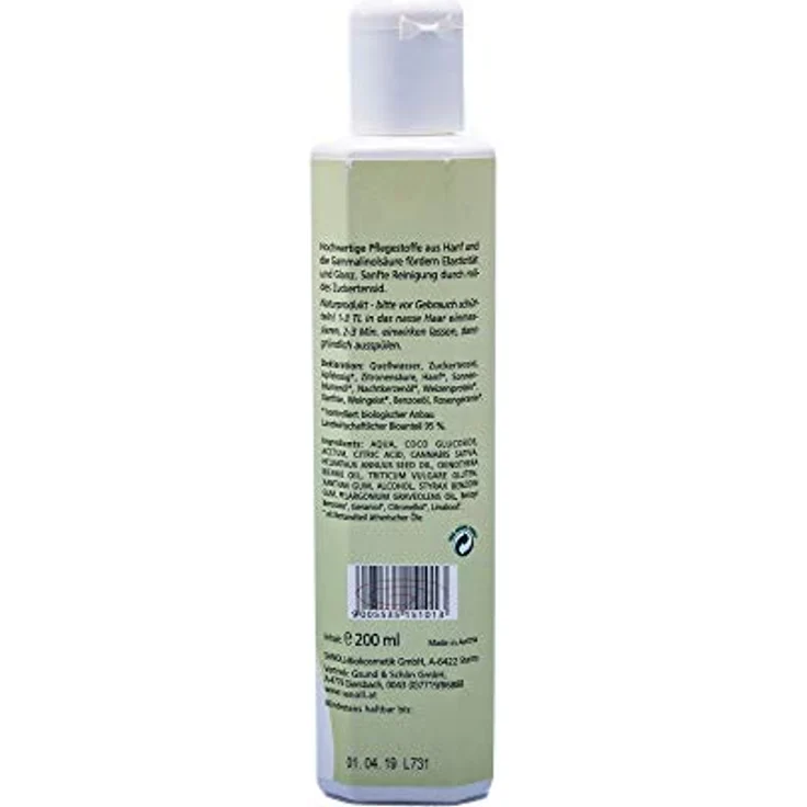 Sanoll Hanf-Shampoo 200 ml – Bild 4