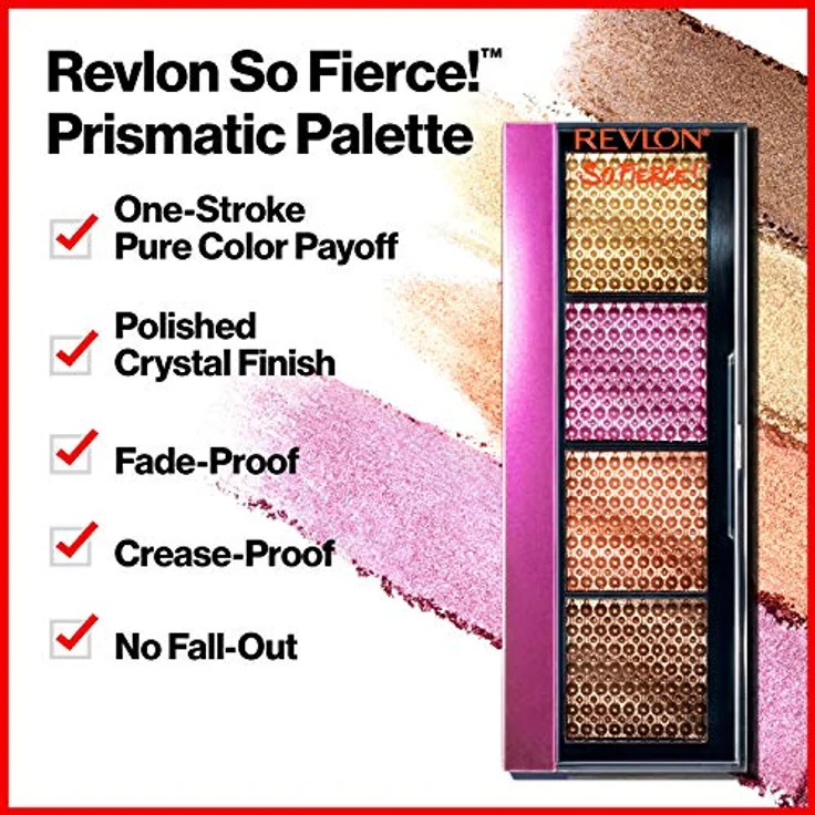 Revlon So Fierce! Prismatic Lidschatten-Palette, Slight Flex, 0,39 kg – Bild 2