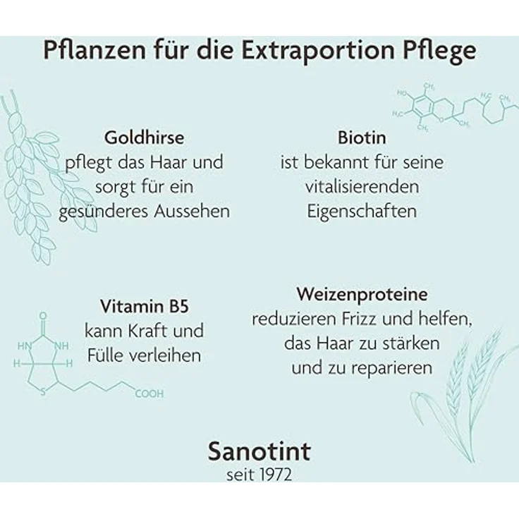 Sanotint Revitalisierungsbalsam mit Goldhirse (0.2 L) - 200 ml Conditioner – Bild 6
