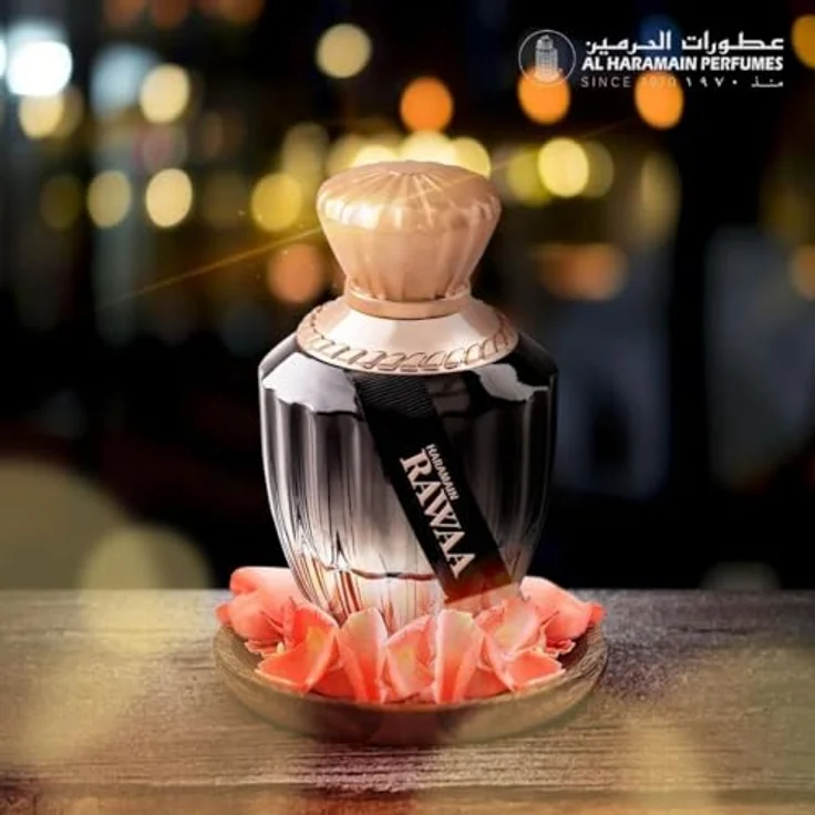 Al Haramain Rawaa Eau de Parfum, orientalischer arabischer Duft, langanhaltend, luxuriös, 100 ml – Bild 5